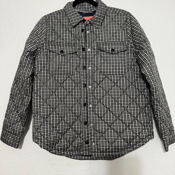 J. Crew Checkered Black and White Puffer Jacket - Picture 10 of 16
